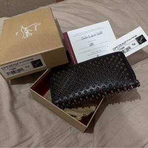 Christian Louboutin Panettone Wallet w Spikes